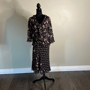 3 piece floral